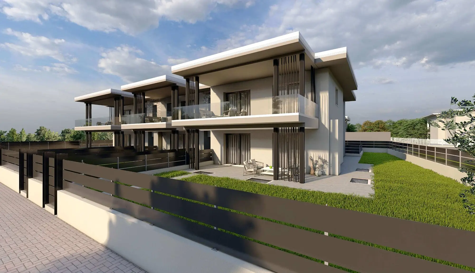 Quadrilocale di testa piano primo castegnato