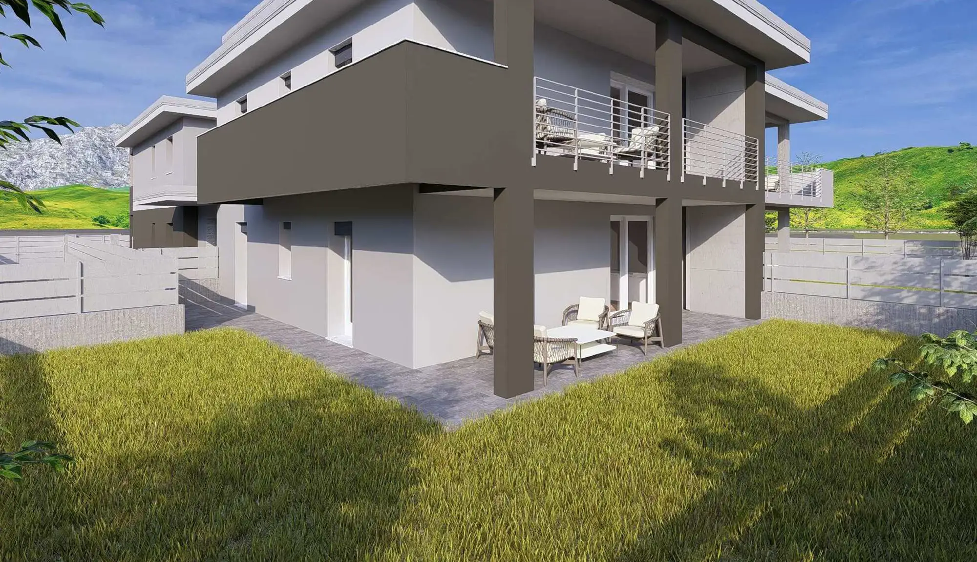 Trilocale ad angolo piano primo Castegnato