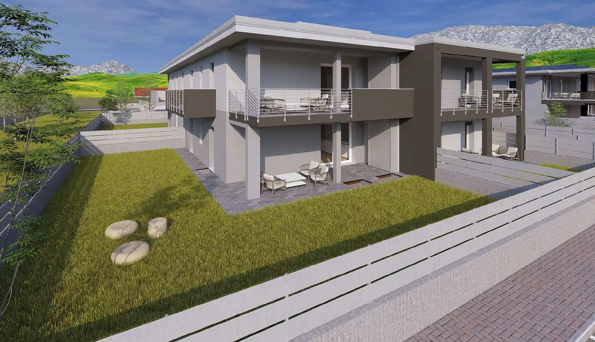 Trilocale ad angolo piano primo Castegnato