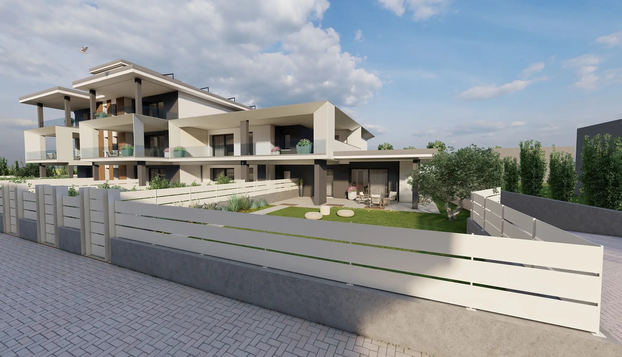 Villetta di testa indipendente Castegnato